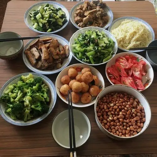 羊宝儿的家常小菜做的晚餐2018年6月12日