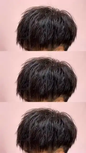 学生党推荐 烟花摩根烫发型