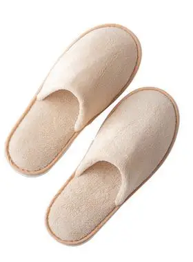 高档民宿 星级酒店专用一次性拖鞋 宾馆美容院珊瑚绒家用待客防滑