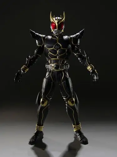 假面骑士 蒙面超人2 真骨雕 h究极 古迦 黑目 黑金 可动手办模型