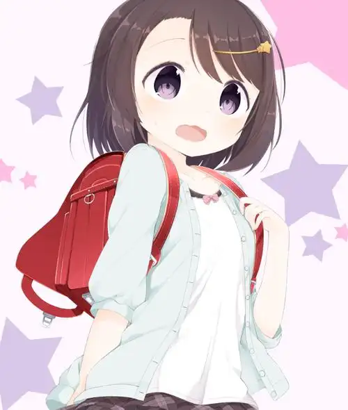 动漫头像可爱小女孩日常你的衣服真好看真特别