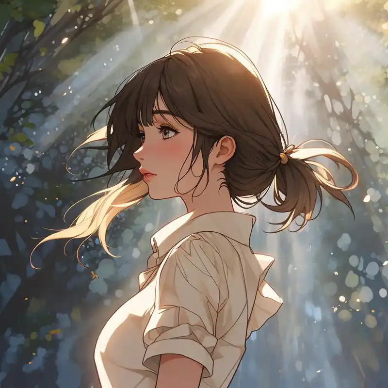 阳光女孩头像98少女感满满