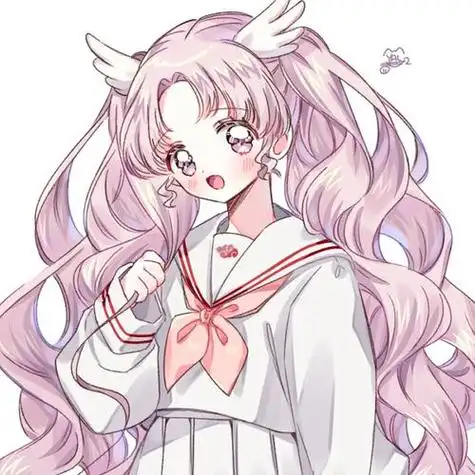 插画头像q版超软萌二次元高清动漫女生头像闺蜜姐妹都可