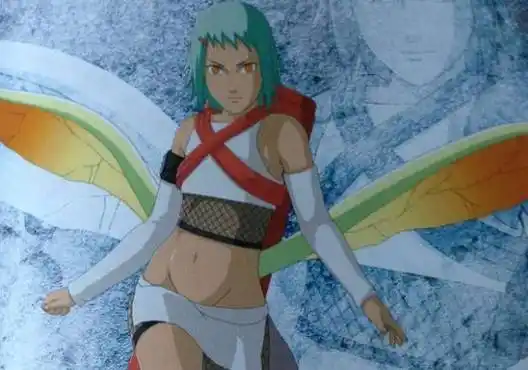 她呢是七尾的人柱力,也是为数不多的女人柱力之一,可以说是长得非常