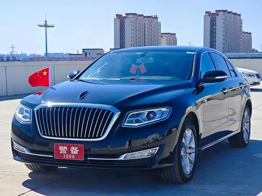 18年新款红旗h7.来点节日气氛! 18年红旗h7,首都某部 - 抖音