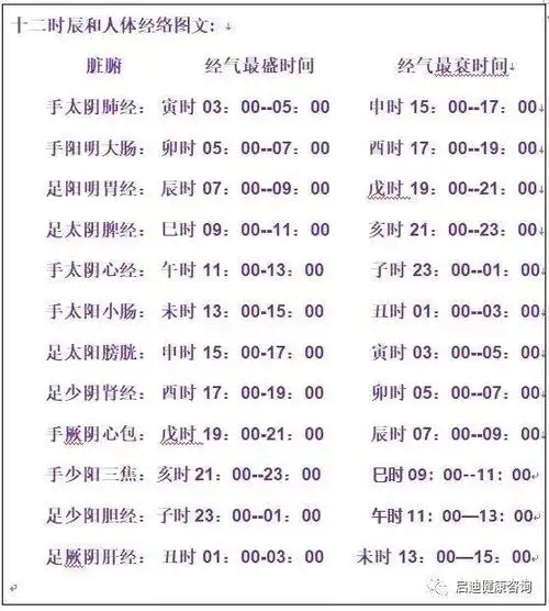中医将一天分成十二个时辰,并用十二地支代表,子午流注学说.