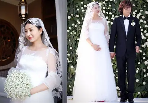 6月24日,斓曦与程祥两人的婚礼终于举行了.