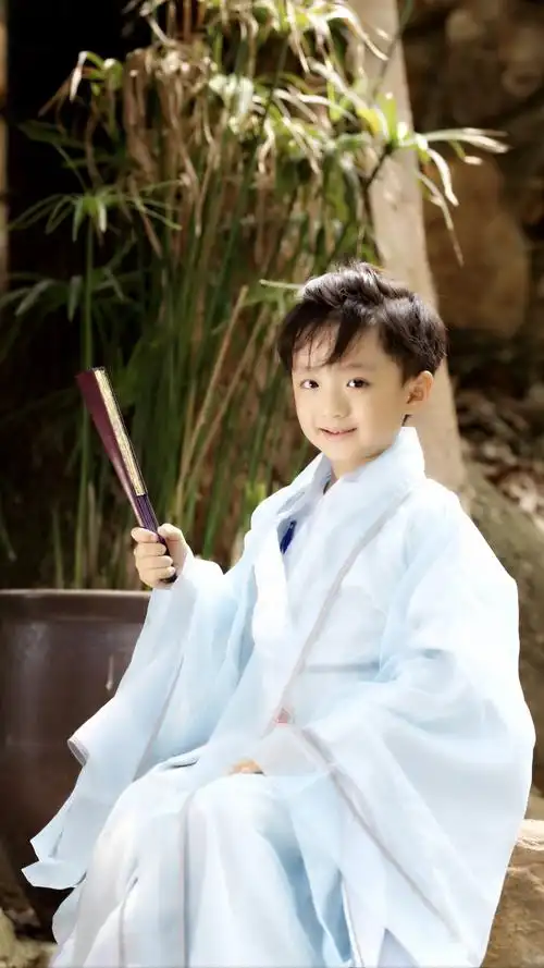 儿童古装汉服中国风男孩国学弟子规侠客服装春夏抖音郊游演出服