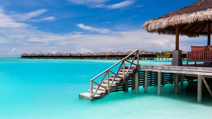 马尔代夫4k旅游风景,高清图片,电脑桌面-壁纸族