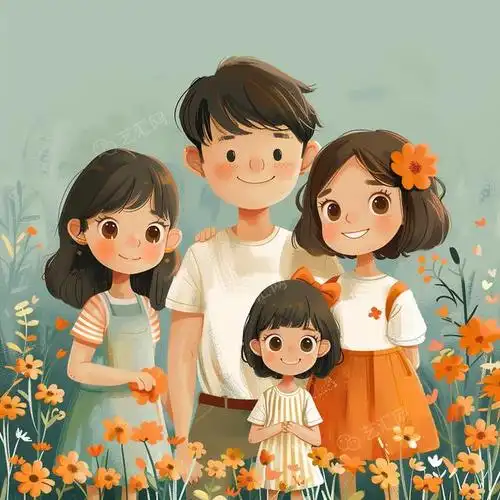 亲子头像|二胎家庭两姐妹的幸福方程式