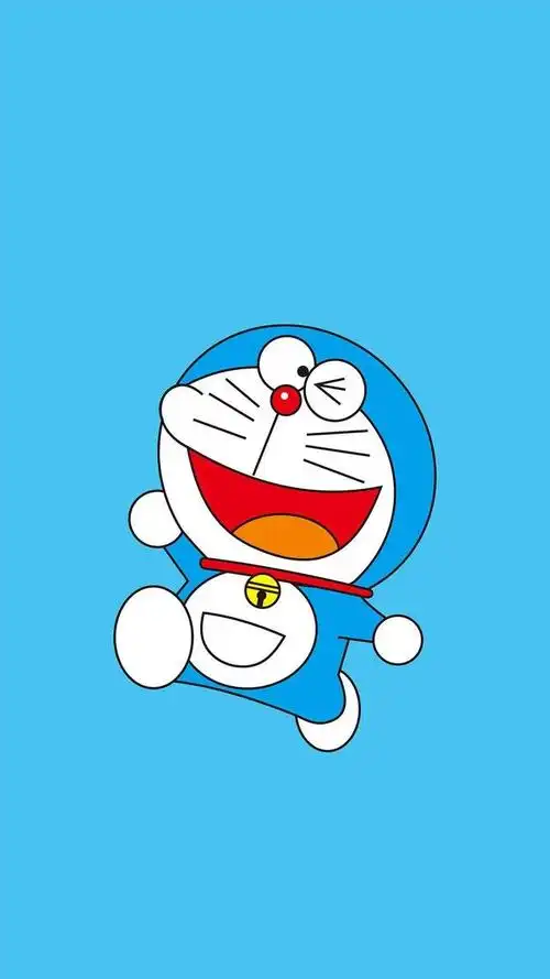 猫咪动漫背景图,猫咪背景图卡通(可爱卡通蓝胖子叮当猫壁纸)