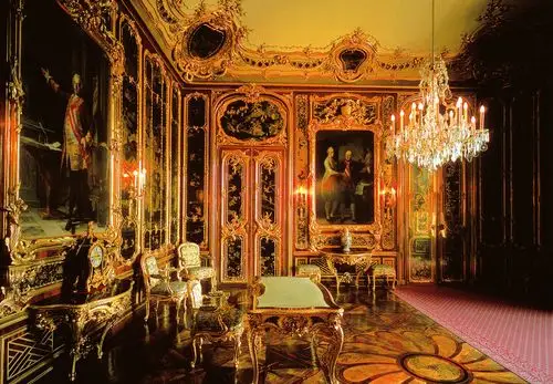 原创欧洲行69美泉宫承载着厚重历史的宏伟宫殿内景