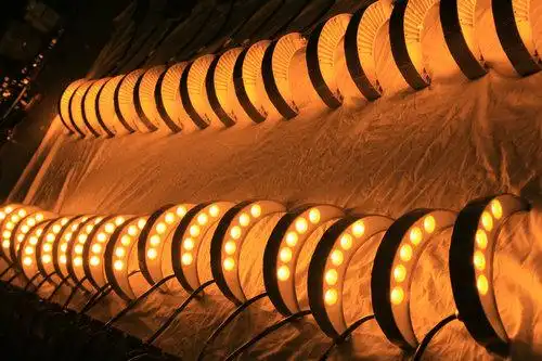 5w大功率金黄光led瓦楞灯古建筑照明瓦片灯led照明瓦楞灯