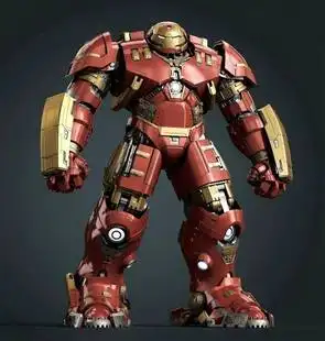 钢铁侠反浩克装甲全身铠甲 纸模eva通用 1:1可穿戴 手工diy电子图