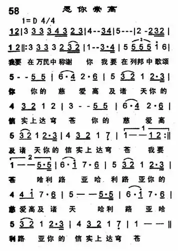愿你崇高) / 南窗听雨编辑相关歌谱:[简谱]第324首 -愿你崇高,哦