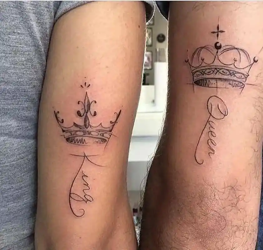 小纹身图案 #情侣小图 #同城热门 - 抖音