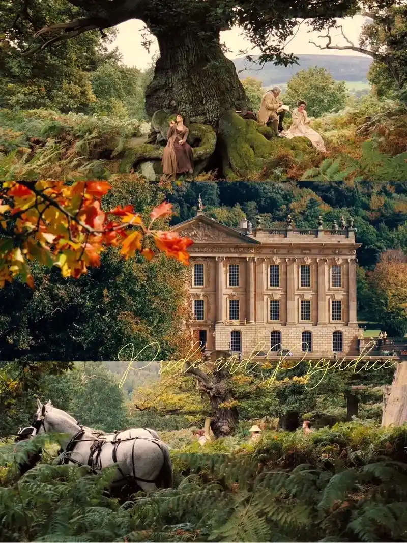 《傲慢与偏见》最火的取景地,在这里可以找到许多电影中的唯美场景