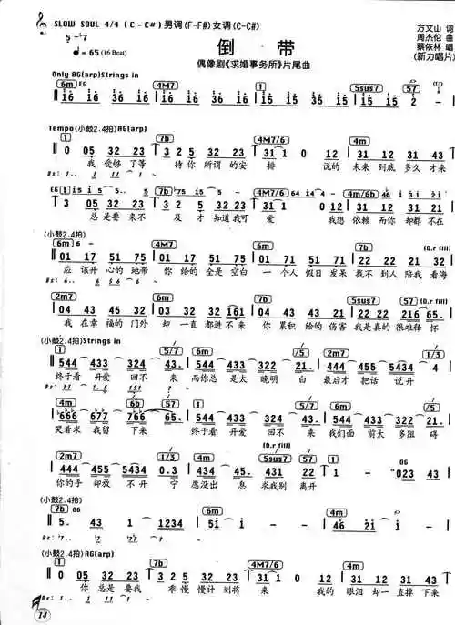 倒带_图片谱_17吉他网