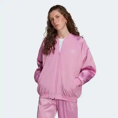 20212000luxe女子运动外套夹克粉色