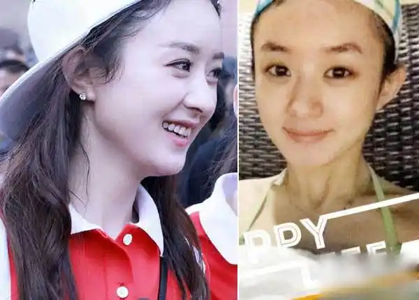 看看明星卸妆下的样貌,秒杀路人