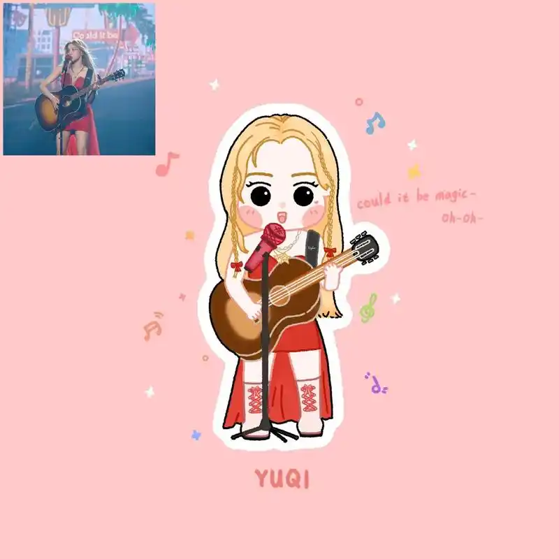 她是自由绽放的红玫瑰.#gidle演唱会唱想见你#宋雨琦 # - 抖音