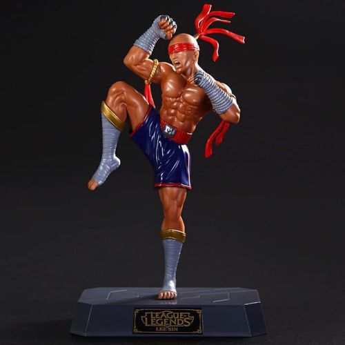 梦不落龙的传人李青游戏周边盲僧至高之拳 模型礼品 至高之拳袋装19cm