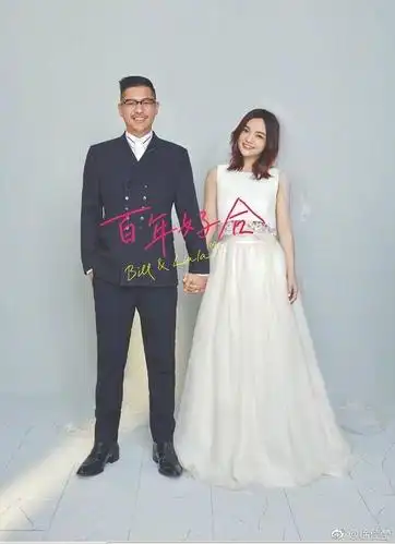 徐佳莹的婚纱照好可爱!