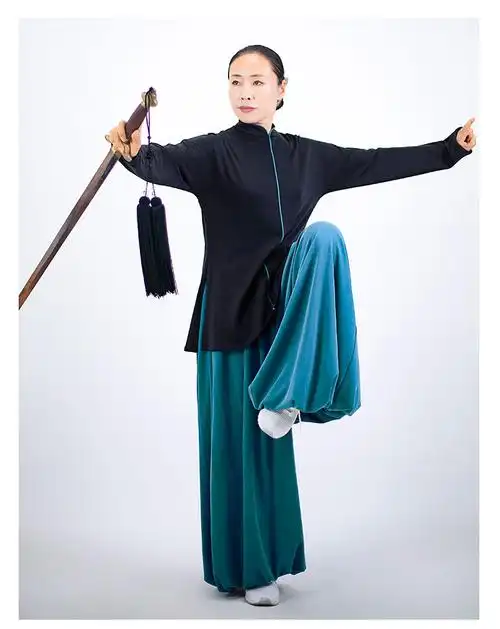 【旗舰自营】马蕾太极服新款春秋女士定制款太极服多色休闲服亲肤棉直