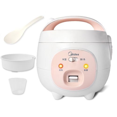 midea美的yn161小电电饭煲迷你型饭锅学生单人宿舍电饭煲
