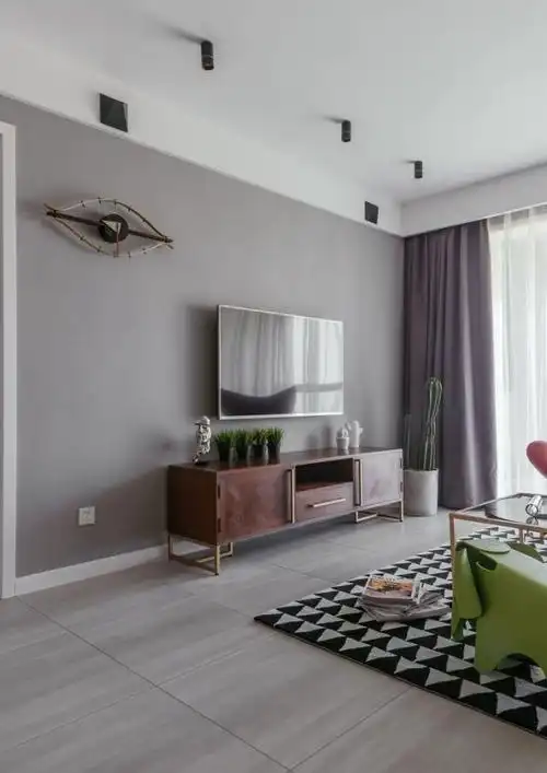 电视背景墙乳胶漆颜色挑选搭配,主要是看你的装修风格以及喜好.