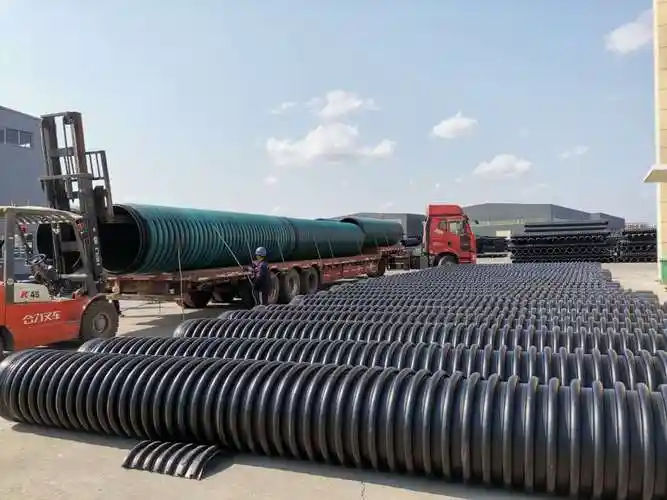 新超管业资讯:克拉管介绍-高密度聚乙烯缠绕增强管