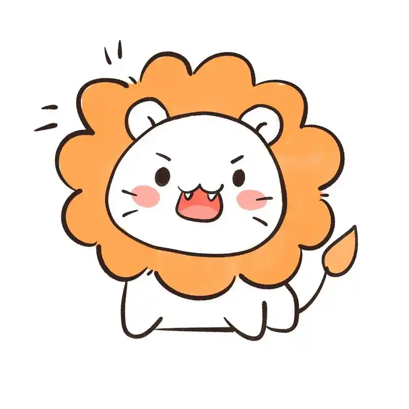 你身边有没有这么可爱的狮子座呀#简笔画 #手绘 #可爱的人总 - 抖音