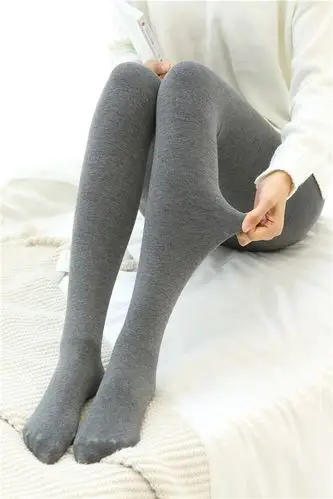 女纯棉薄绒打底袜 加厚保暖防勾丝外穿打底裤 性感袜子显瘦美腿丝袜