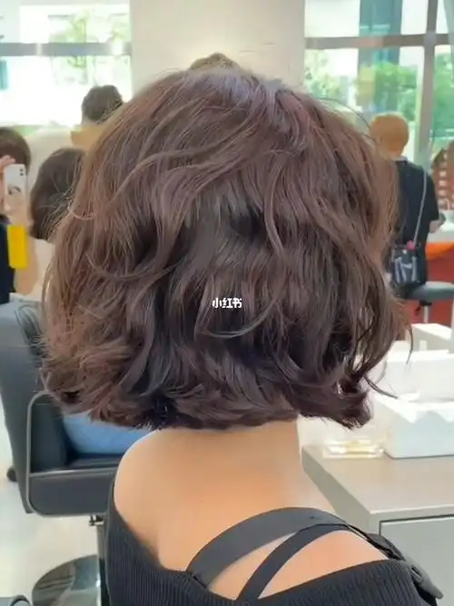 短发复古羊毛卷港风烫发