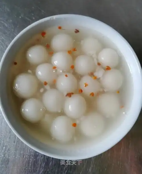 桂花酒酿小汤圆