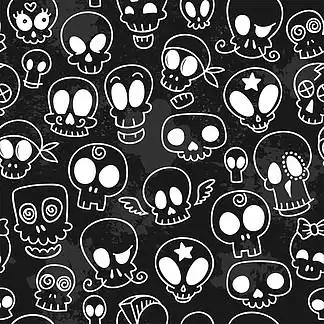 恶魔骷髅头背景图片免费下载_恶魔骷髅头背景素材-千图背景图片大全