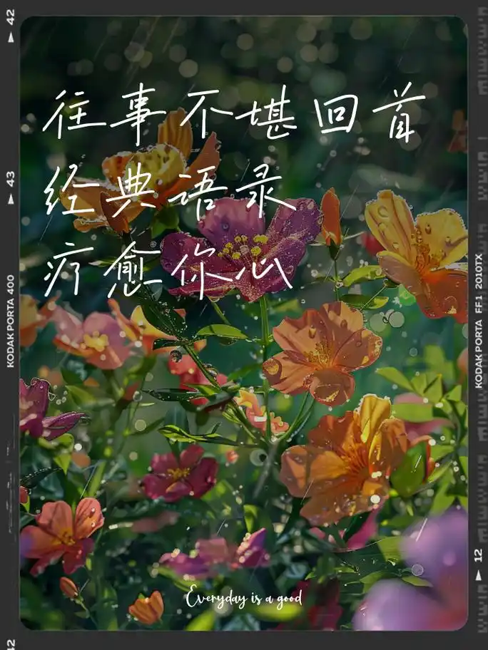 不堪回首的往事, 时间会轻轻抚平, 疗愈之语温暖你心 3