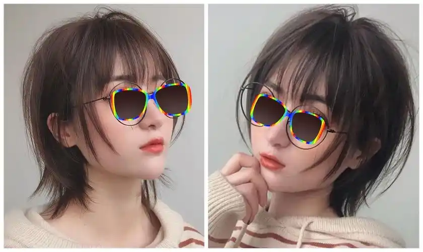 短款蓬松的发丝,看起来很有感觉,加上凌乱感的层次,修饰效果也会很好