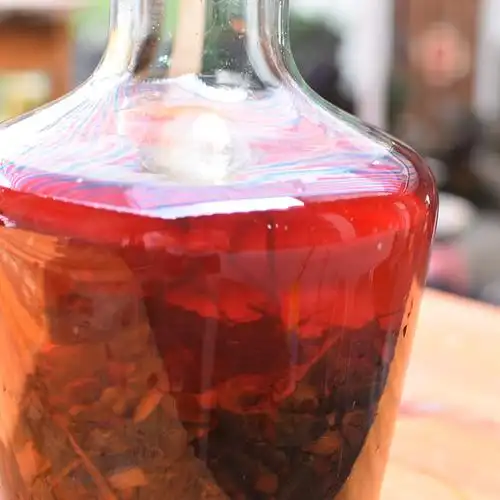 民间游医广西野生药材鬼火烫跌打损伤烧伤烫伤药酒瓶100g送药材