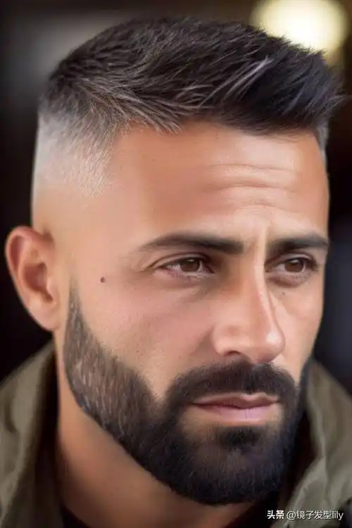 中年男士的发型智慧:两侧铲短,清爽时尚永不过时_头发_魅力_形象