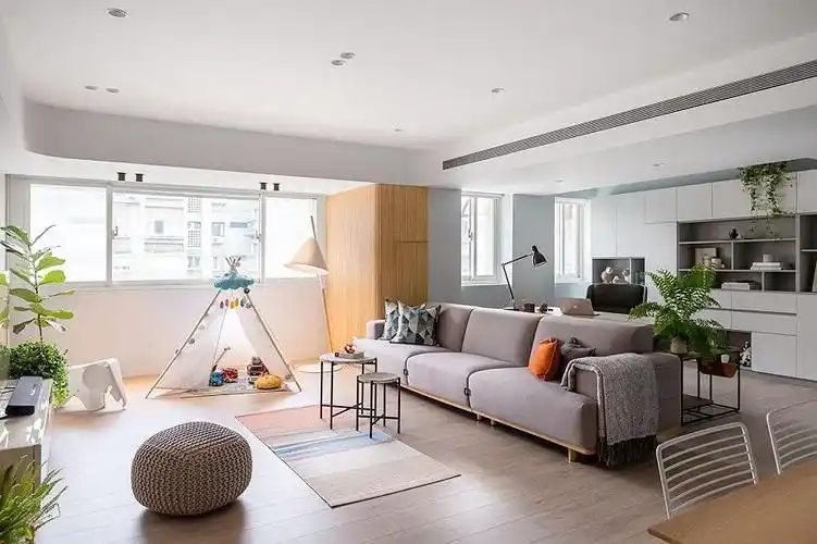 95平米三房改两房,80后夫妻的婚房.-装修案例效果图大全