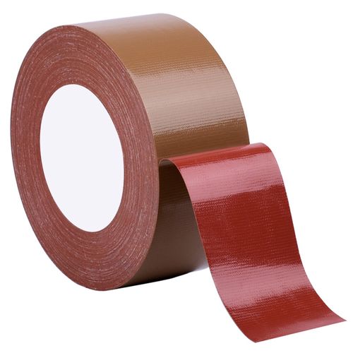 高粘性牛皮胶带纸缝纫机服装打版单面棕色布基胶带定位精准胶防水u牌