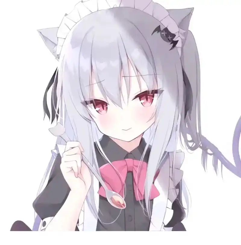 二次元 #动漫少女 #可爱头像女卡通呆萌 - 抖音