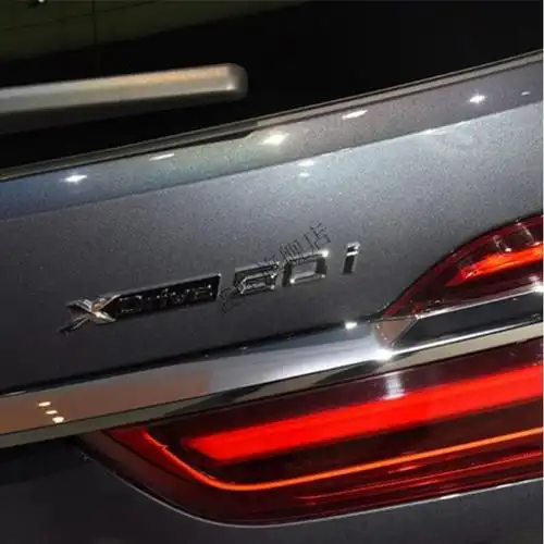 辉导 定制宝马车标z4 x1 x2 x3 x4 x5 x6 gt字标后尾标车贴标志改装