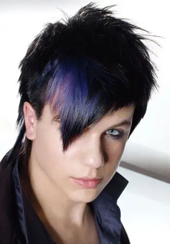 男人短发斜刘海发型 男人斜刘海短发发型图片(4)