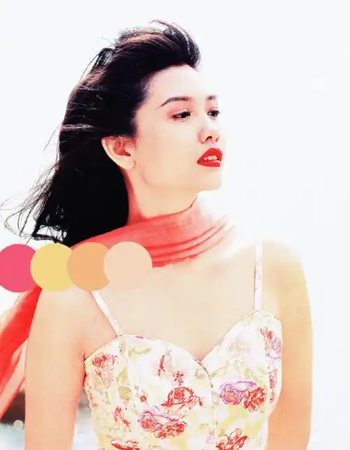 春日系女神邱淑贞tvb港风女神复古风