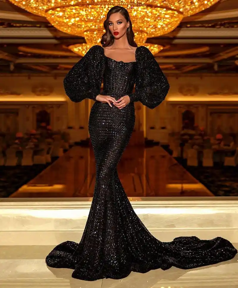 科索沃品牌albina dyla高定礼服:浮夸奢华,钉珠比黎巴嫩礼服夸张