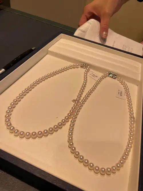 mikimoto珍珠项链