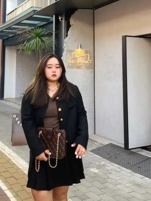 160cm170斤瞬间氛围感外套