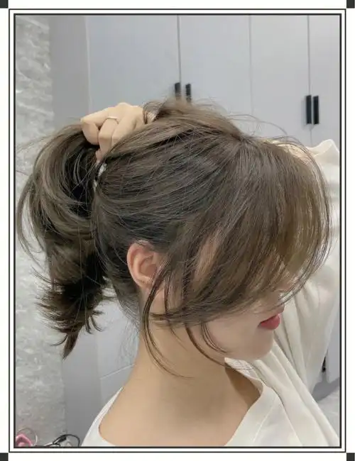 青木亚麻灰,青木色,秋季推荐显白颜色秋季推荐发色,出门被问800次!